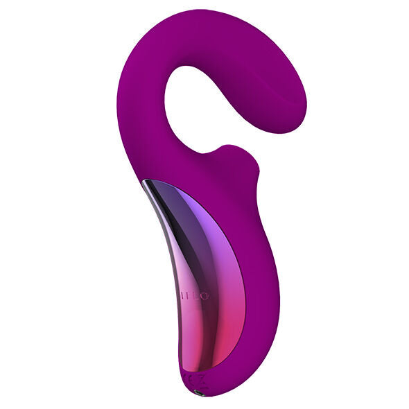 LELO Enigma Double Suction Stimulation Purple Massager