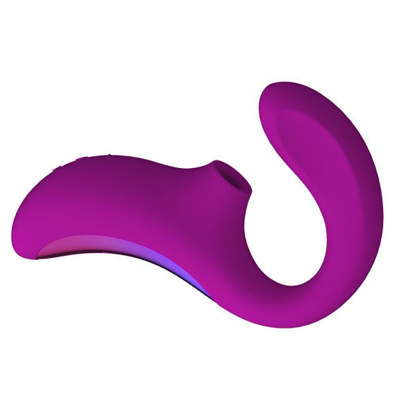 LELO Enigma Double Suction Stimulation Purple Massager