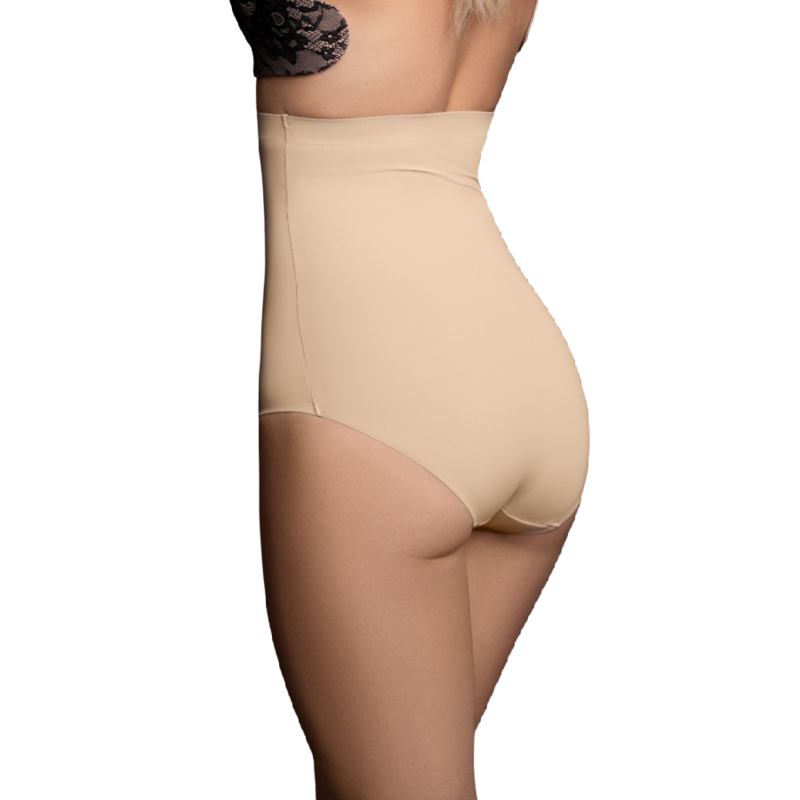 Bye Bra Girdle Seamless Panties Beige - Faja sin Costuras Talla S