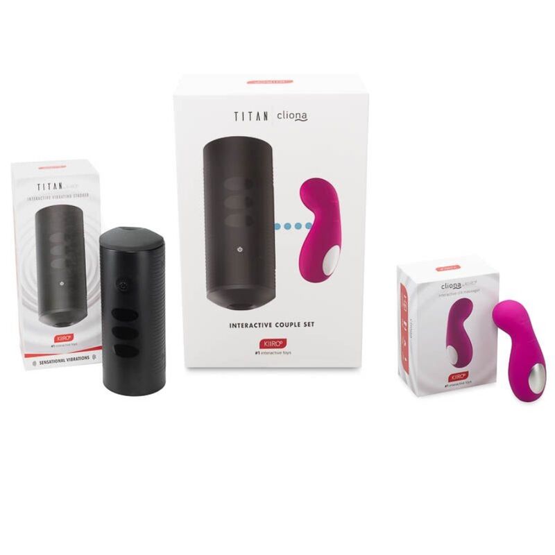KIIROO Titan and Cliona Lilac - Set de Pareja