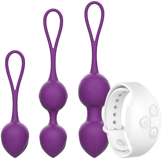 Rewolution Rewobeads - Bolas Vibrantes con Control Remoto y Tecnología WatchMe