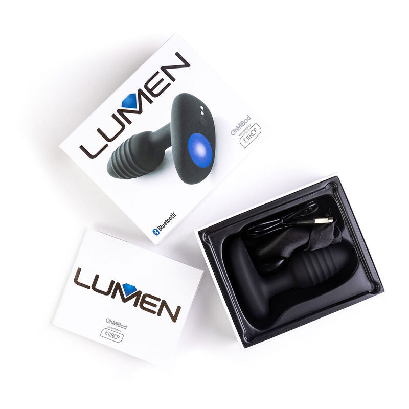 KIIROO Lumen Plug - Vibrador Anal con Control por App