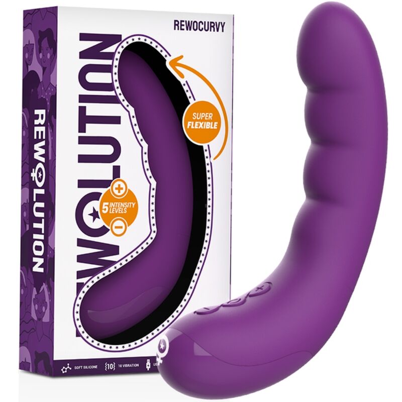 Rewolution Rewocurvy - Vibrador Recargable Flexible