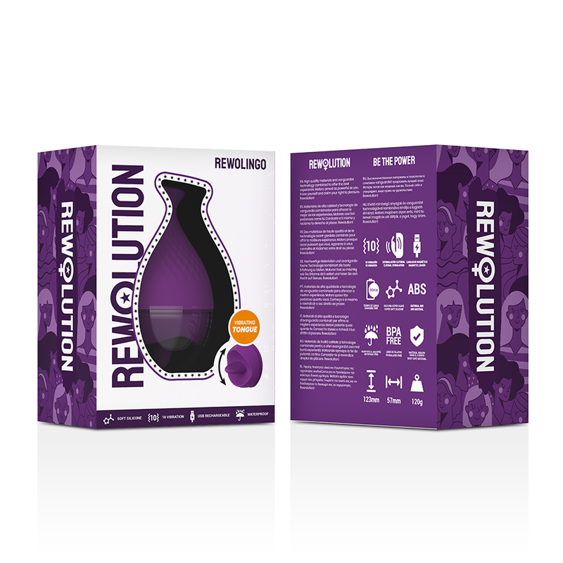 Rewolution Rewolingo - Estimulador con Lengua Vibrante