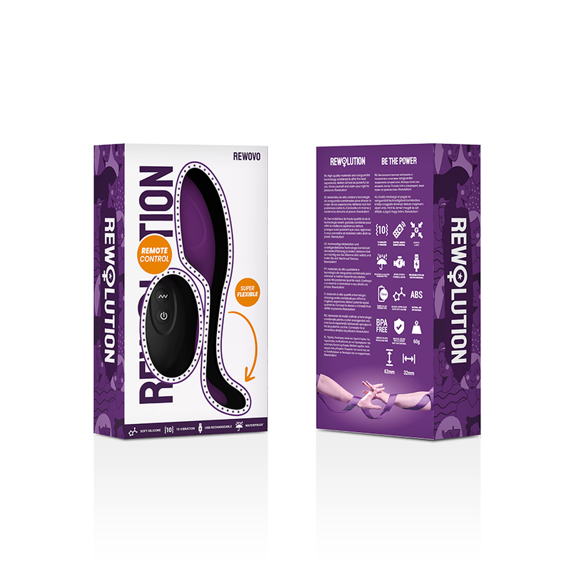 Rewolution Rewovo Egg Vibrator con Control Remoto