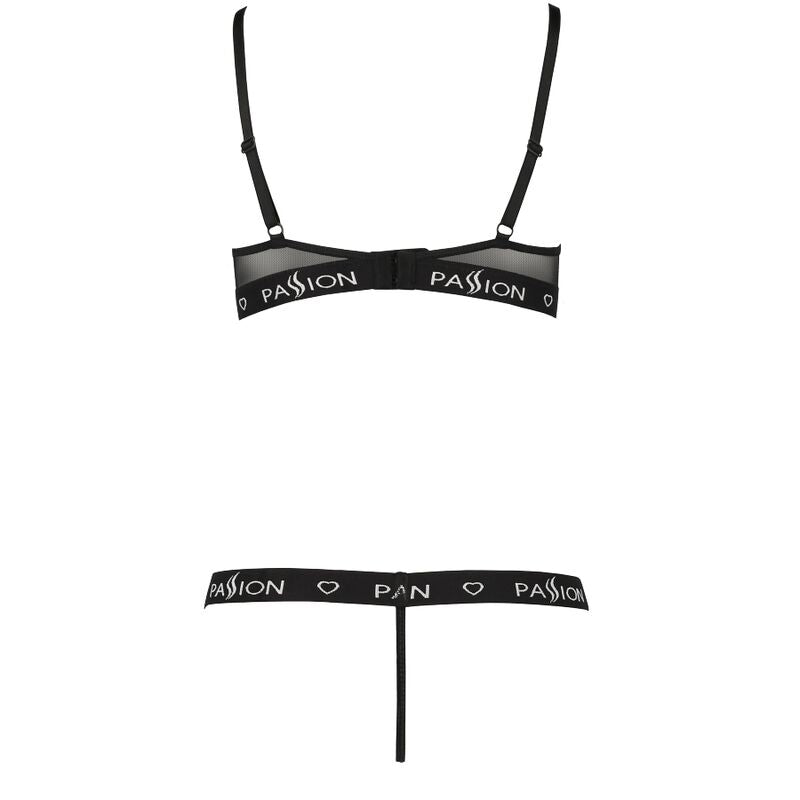 Passion Kyouka Set Two Pieces Black - Conjunto Lencería Sexy L/XL