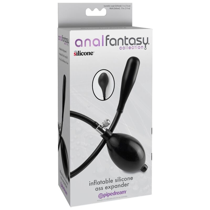 Anal Fantasy Expansor Inflable de Silicona - Estimulación Anal Controlada