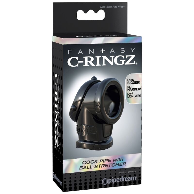 Fantasy C-Ringz Cock Pipe with Ball Stretch