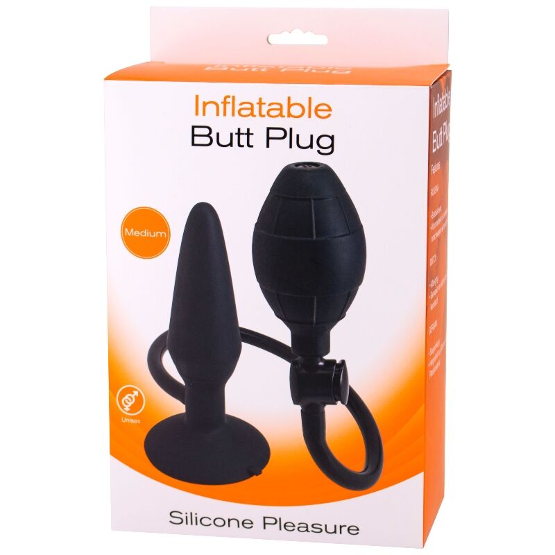 Seven Creations Inflatable Anal Plug Size M - Silicona Hipoalergénica
