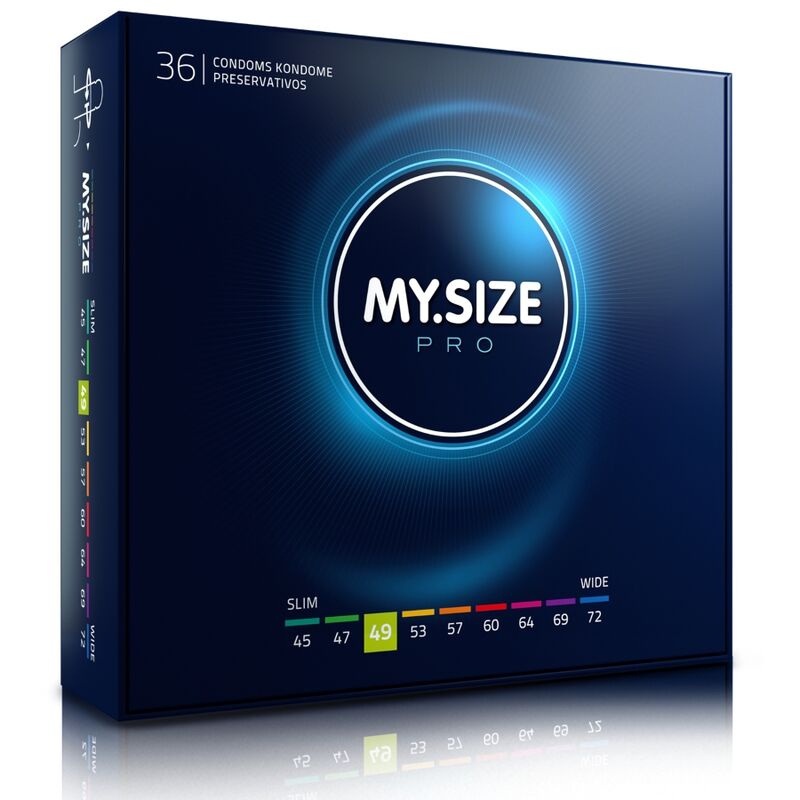 My Size Pro Condoms 49 mm - Pack de 36 Unidades