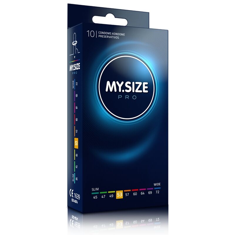 My Size Pro Preservativos 53 mm - Pack 10 Unidades