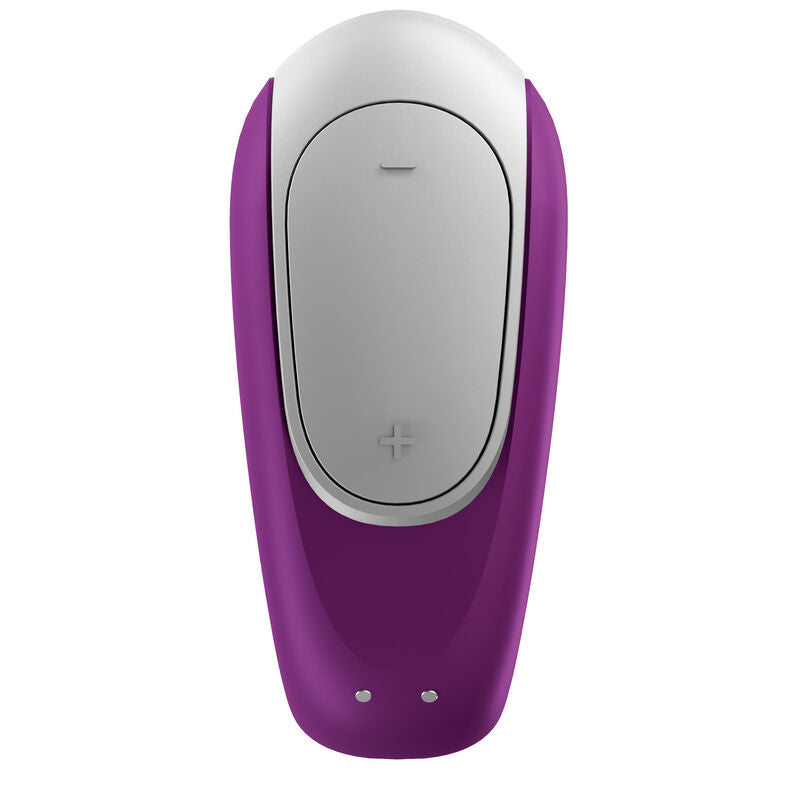 Satisfyer Double Fun Partner Vibrator Purple - Vibrador para Parejas con Control Remoto