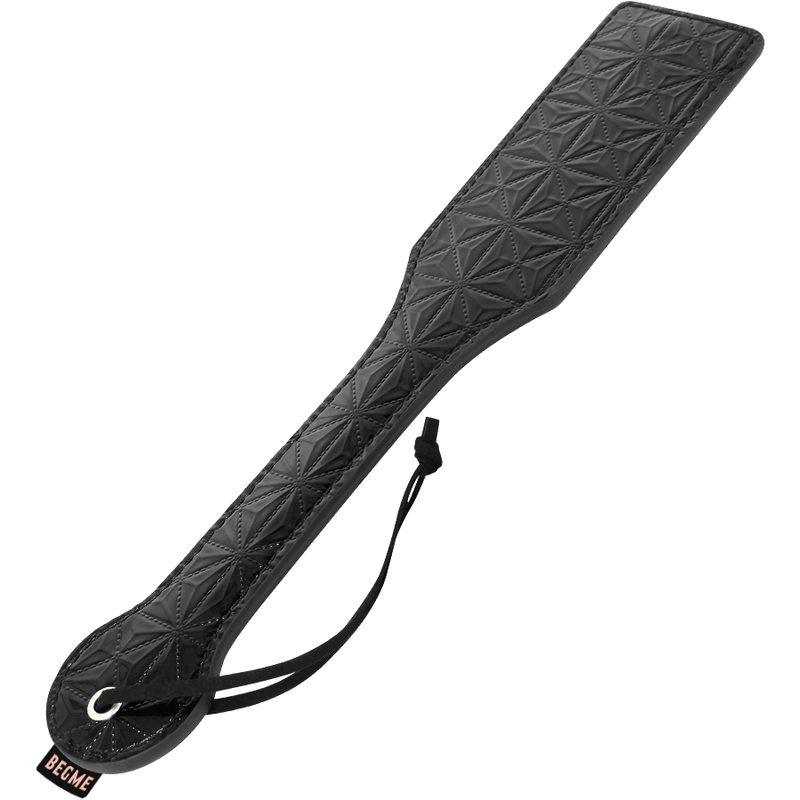 BEGME Black Edition Vegan Leather Paddle - Accesorio BDSM