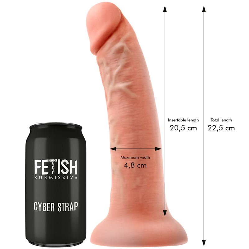 Fetish Submissive Cyber Strap - Arnés con Dildo y Control Remoto