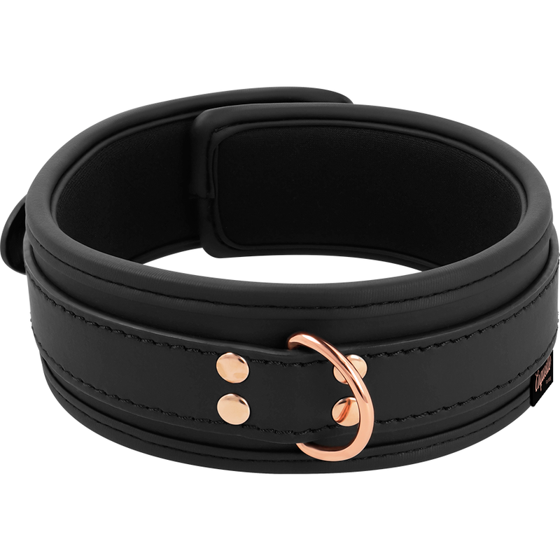 Coquette Chic Desire - Collar de Cuero Vegano con Forro de Neopreno