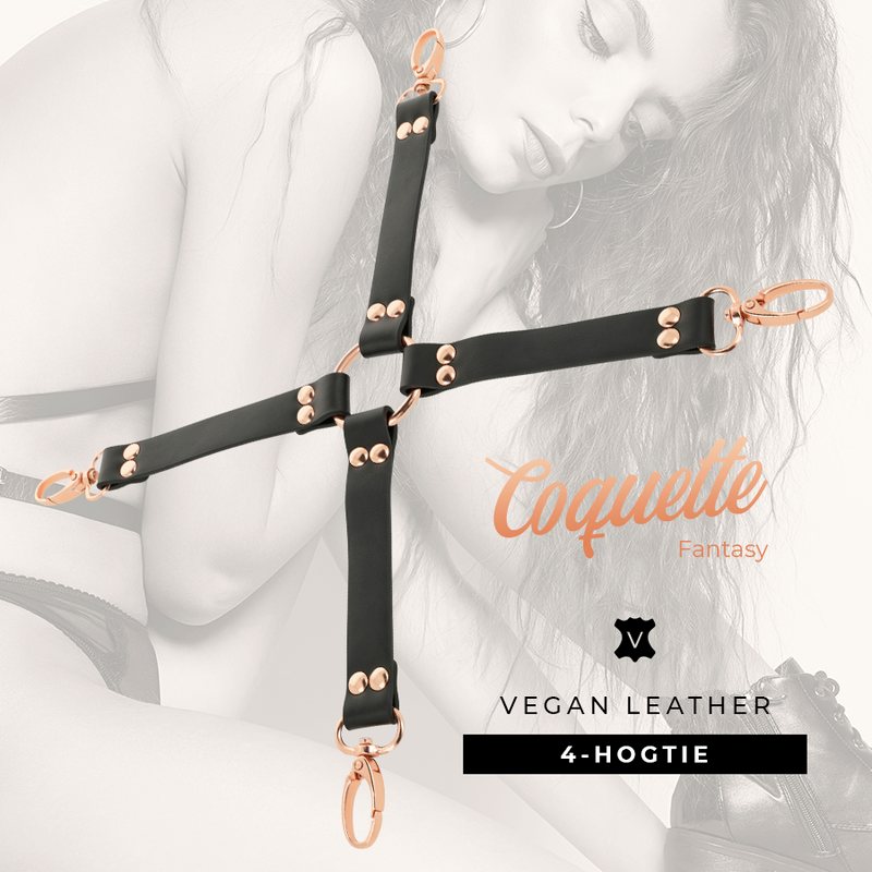 Coquette Chic Desire - Arnés de Cuero Vegano