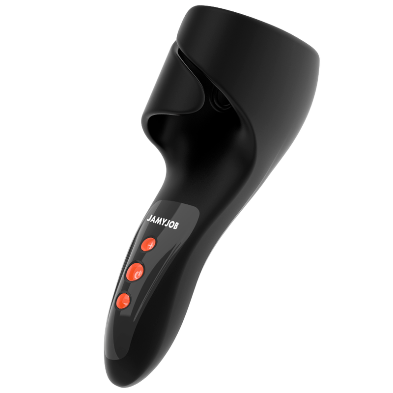 JAMYJOB PULSAR - Masturbador con 30 Modos de Vibración y Estimulador de Glande