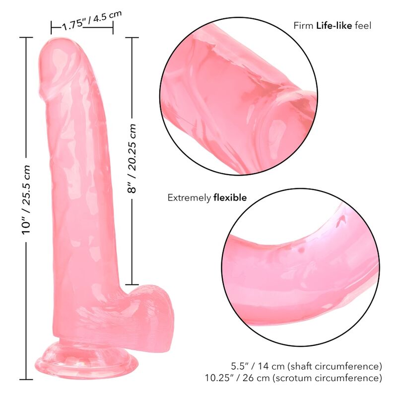 CalExotics Size Queen Dildo Rosa 20,3 cm