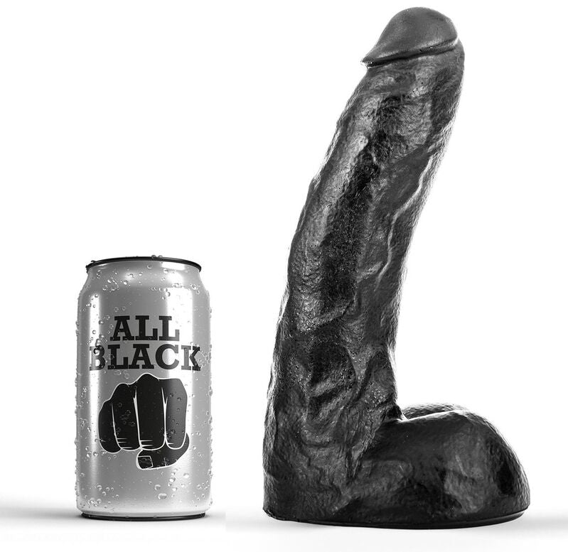 All Black Dong 22 cm - Dildo sin Vibración