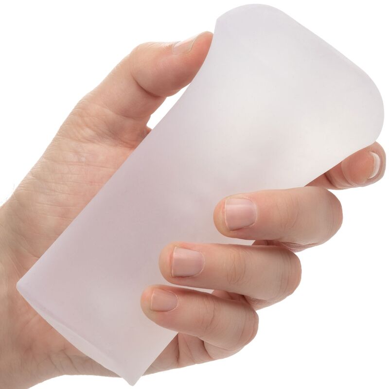 CalExotics Boundless Stroker Transparent - Masturbador Anal TPE
