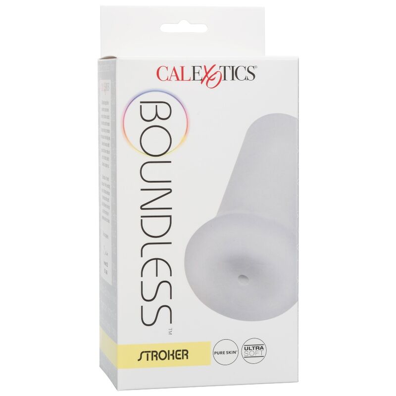 CalExotics Boundless Stroker Transparent - Masturbador Anal TPE