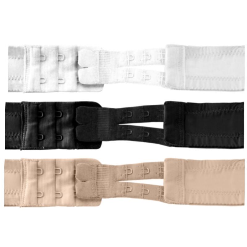 Bye Bra Flexible Contour Extenders - Pack 3 Unidades con 2 Ganchos