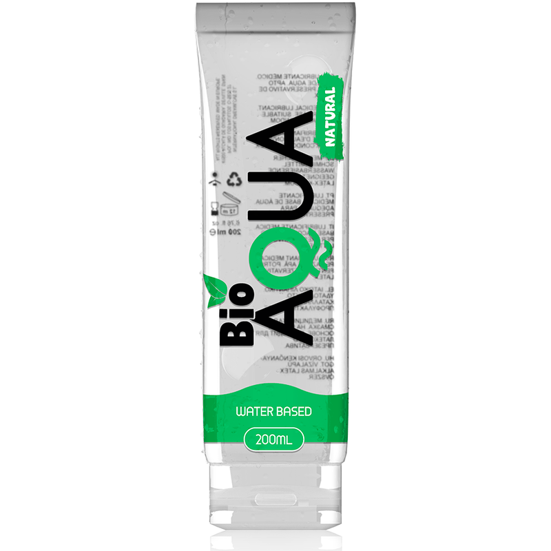 BIOAQUA Lubricante Natural a Base de Agua 200 ml