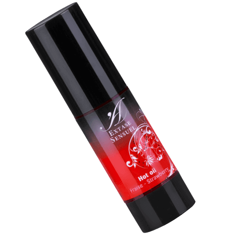 Aceite Efecto Calor de Fresa Extase Sensuel