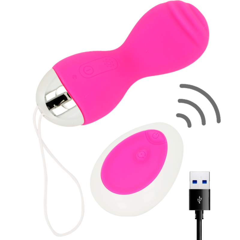 Ohmama Flexible Rechargeable Vibrating Egg - Control Remoto