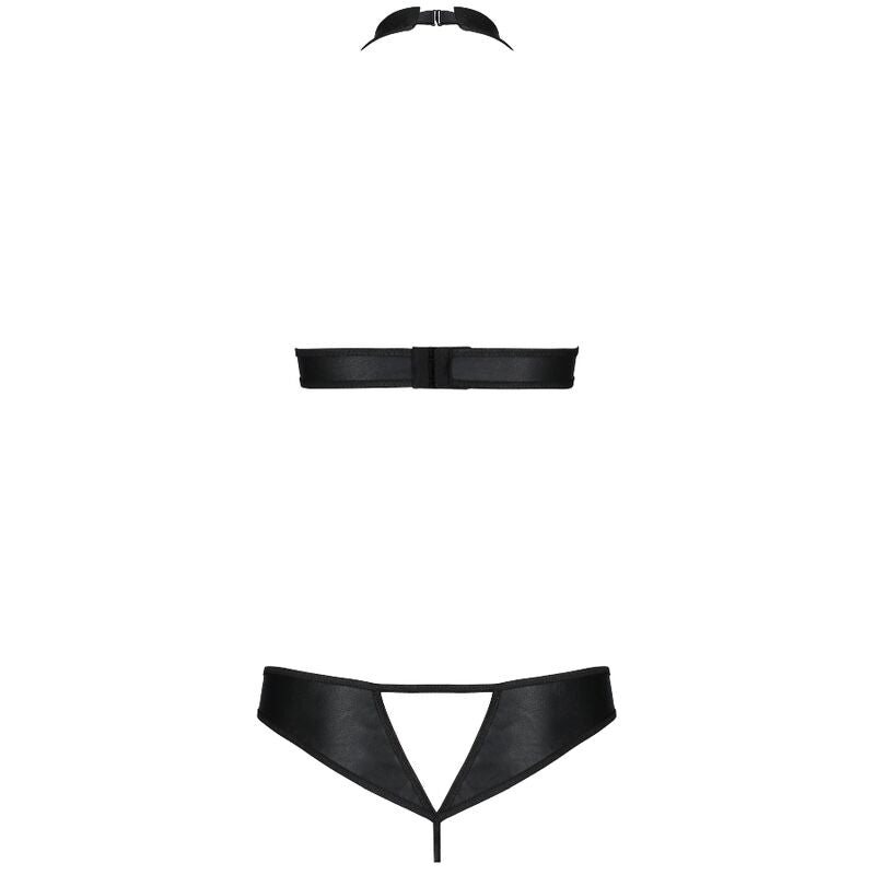 Body Sensual Moonlight Passion - Cuero Ecológico con Diseño Open Kruisje