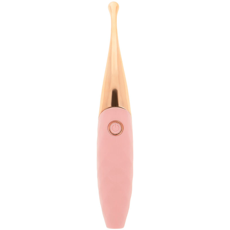 Ohmama Estimulador de Clítoris Recargable 36 Modos Rosa y Oro