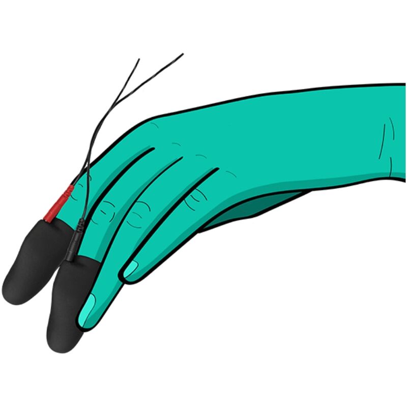 ElectraStim Explorer Electro Finger Sleeves - Dedales de Estimulación en Silicona