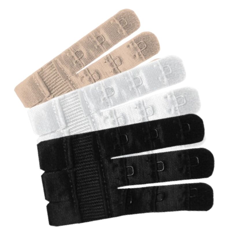 Bye Bra Flexible Contour Extenders - Pack 3 Unidades con 3 Ganchos