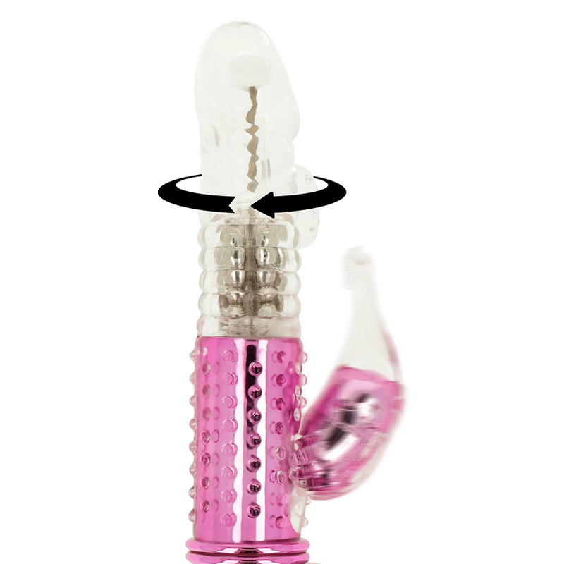 OHMAMA Vibrador con Función de Rotación y Estimulador de Clítoris