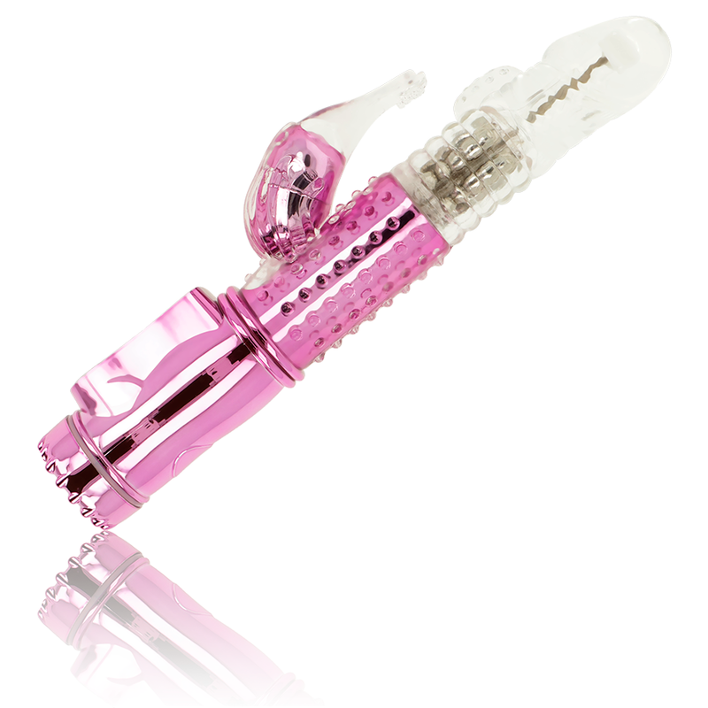 OHMAMA Vibrador con Función de Rotación y Estimulador de Clítoris
