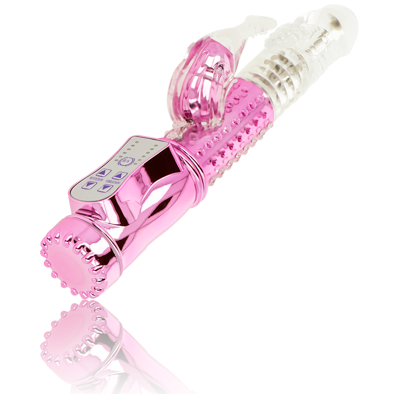 OHMAMA Vibrador con Función de Rotación y Estimulador de Clítoris