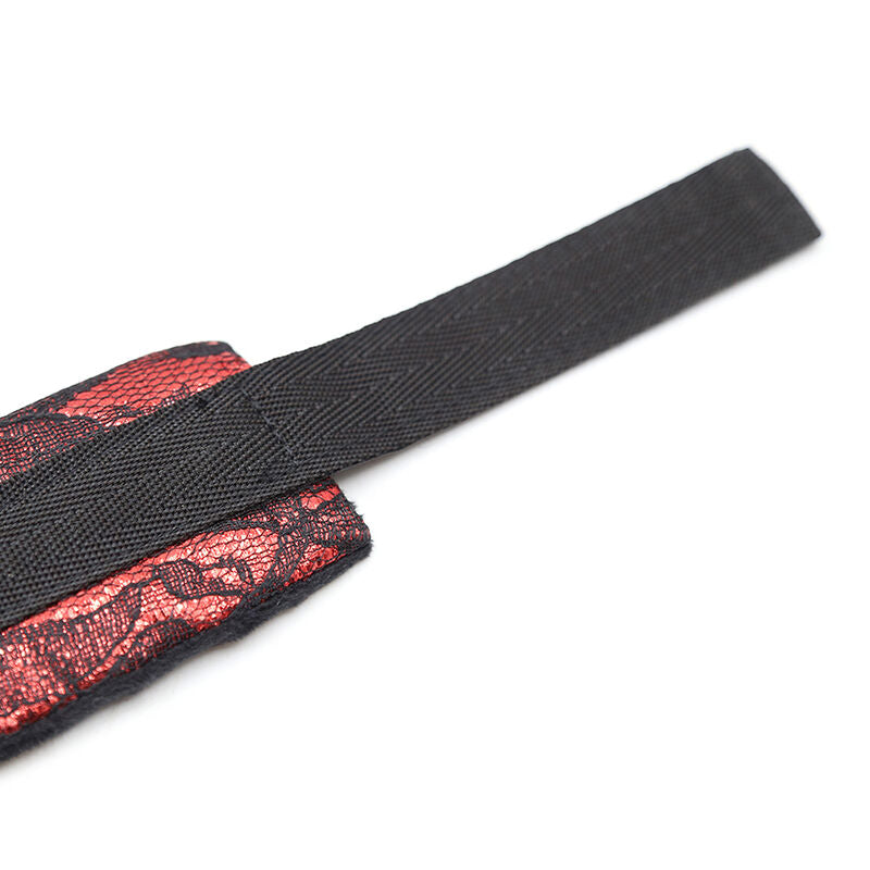 Ohmama Fetish - Esposas de Terciopelo con Cinta de Nylon