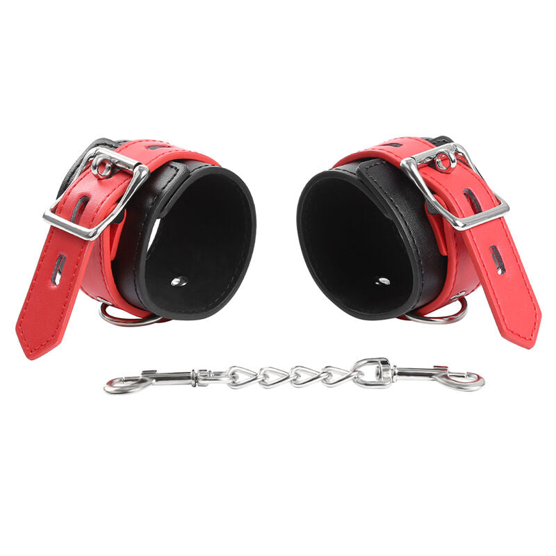 Ohmama Fetish Lock Buckle Wrist Restraints - Esposas de Muñeca