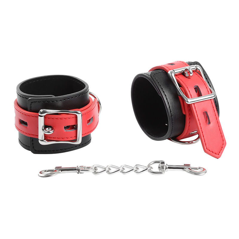 Ohmama Fetish Lock Buckle Wrist Restraints - Esposas de Muñeca