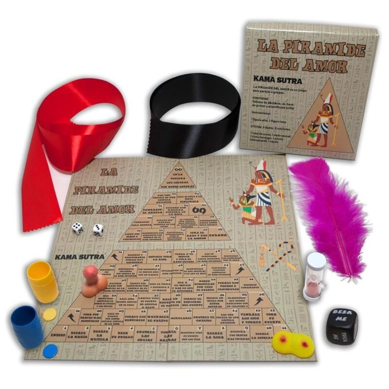 The Pyramid of Love Game - Juego de Mesa Diablo Picante
