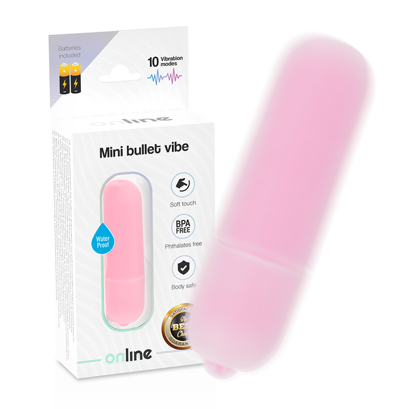 Mini Bullet Vibe Pink - Estimulador Compacto