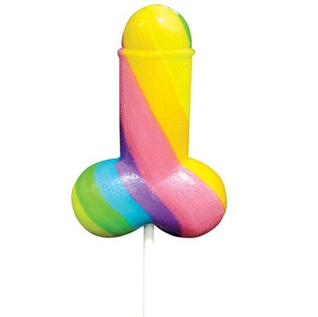 Pride Spencer & Fleetwood Rainbow Cock LGBT Lollipop