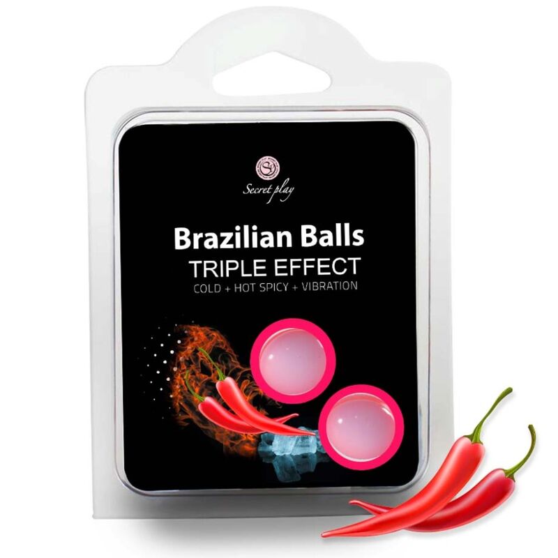 Set 2 Bolas Brasileñas Triple Efecto - Secretplay