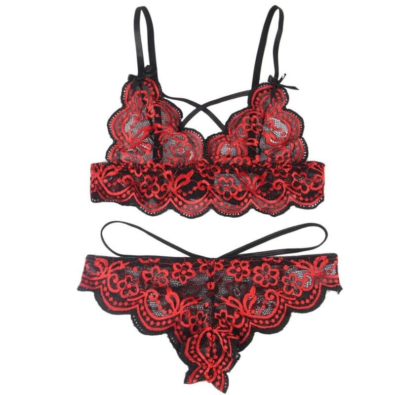 Subblime Set Dos Piezas Encaje Top y Braguita Talla S/M