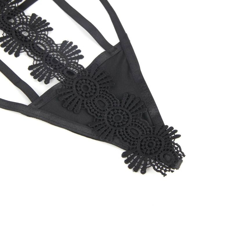 Subblime Teddy Strappy Lace - Bodysuit Sexy L/XL