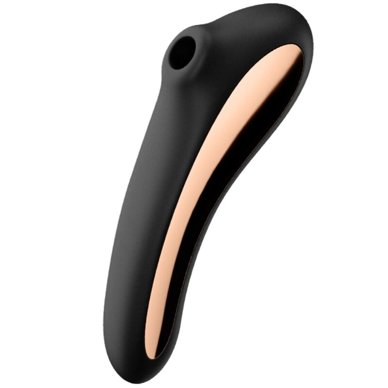 Satisfyer Dual Kiss Air Pulse Vibrator Negro