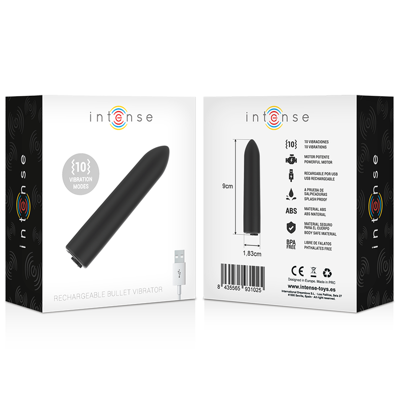 Intense Vibrating Bullet - 10 Patrones de Vibración