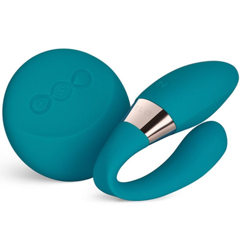 LELO Tiani Duo Blue - Masajeador para Parejas con Control Remoto