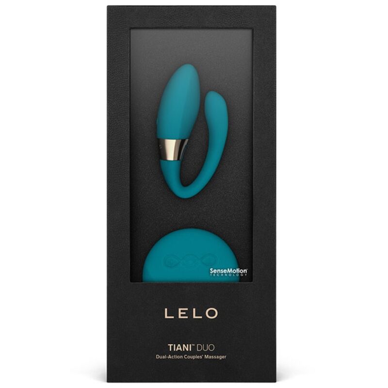 LELO Tiani Duo Blue - Masajeador para Parejas con Control Remoto
