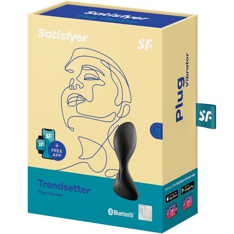 Satisfyer Trendsetter Connect - Plug Anal Vibrador Bluetooth con App